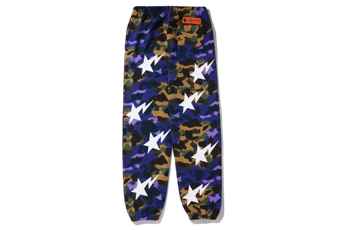 BAPEÂ® X HERON PRESTON MIX 1ST CAMO SWEAT PANTS