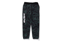 TEXT CODE CAMO SWEAT PANTS