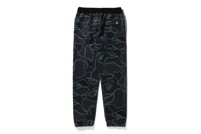 TEXT CODE CAMO SWEAT PANTS