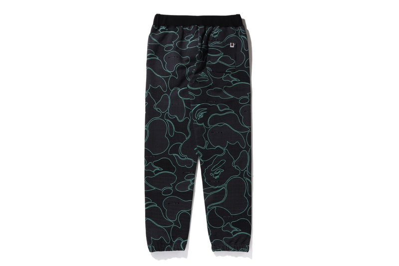 TEXT CODE CAMO SWEAT PANTS