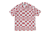 BAPE STORE LONDON UNION JACK OPEN COLLAR S/S SHIRT