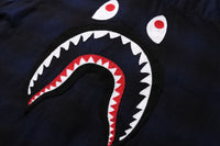 CHECK SHARK RELAXED FIT FLANNEL SHIRT