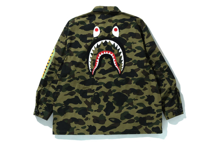 1ST CAMO SHARK RELAXED FIT MILITARY SHIRT