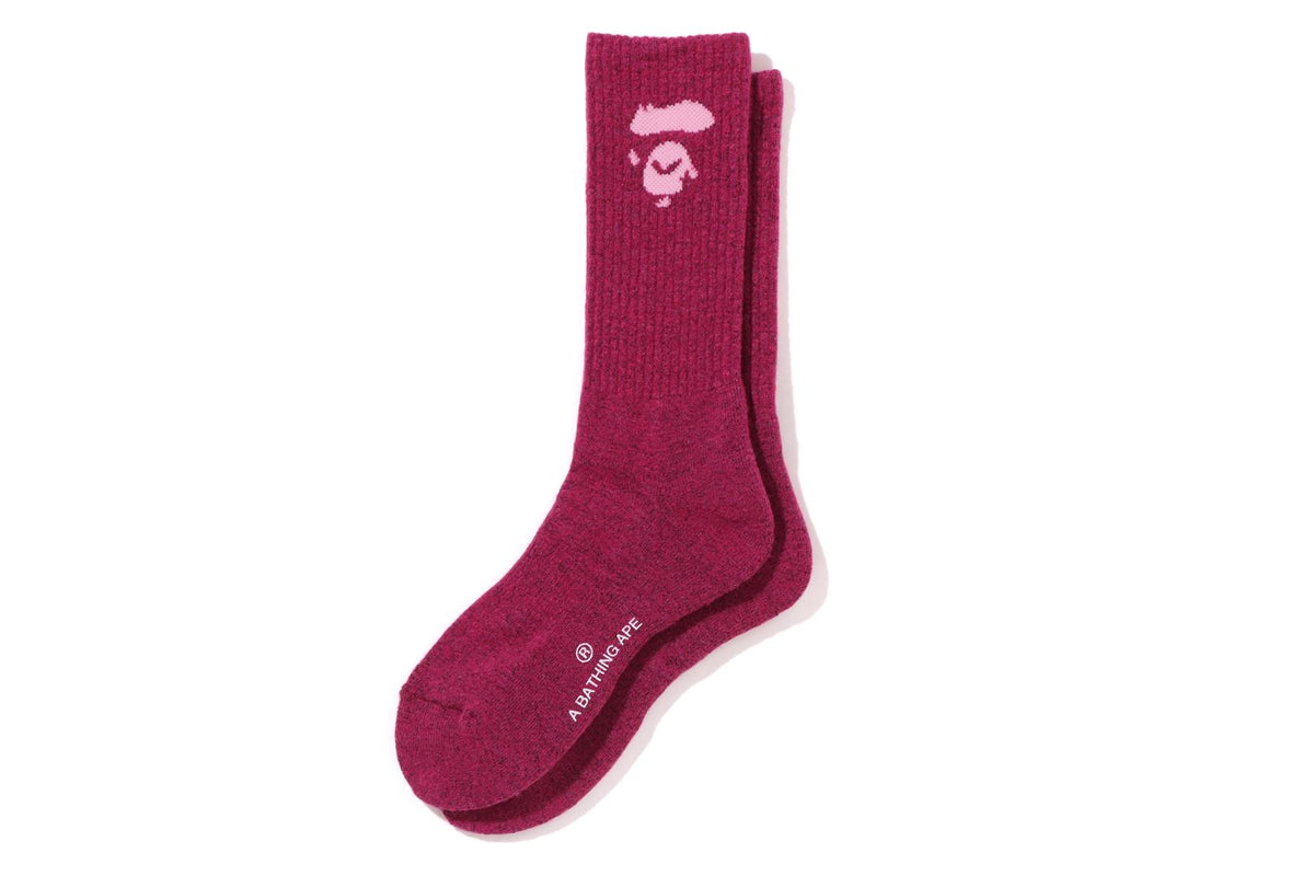 A BATHING APE TERRY SOCKS