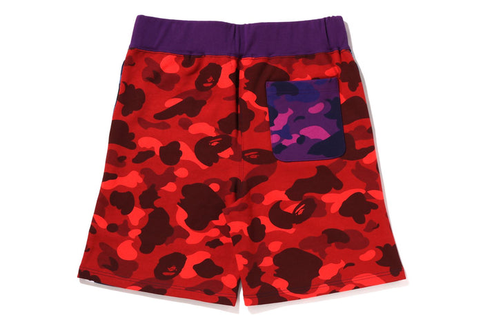 CRAZY CAMO SHARK SWEAT SHORTS