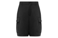 BAPE BLACK CARGO SHORTS