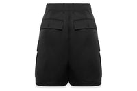 BAPE BLACK CARGO SHORTS