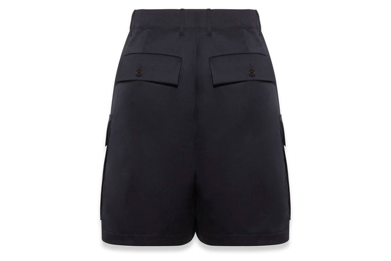 BAPE BLACK CARGO SHORTS