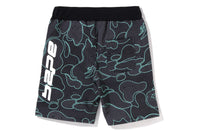 TEXT CODE CAMO SWEAT SHORTS
