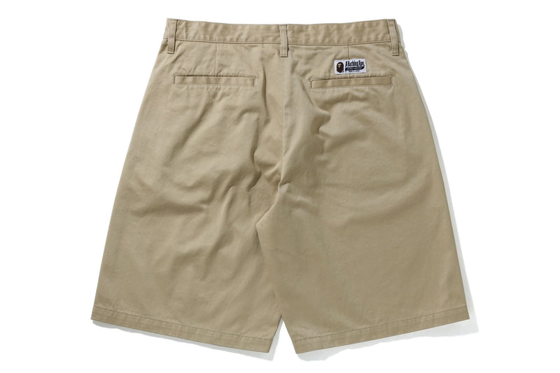 ONE POINT WIDE FIT CHINO SHORTS