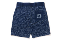 LINE ABC CAMO SWEAT SHORTS