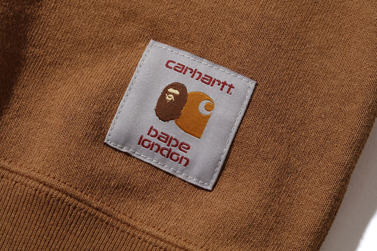 CARHARTT X BAPE STORE LONDON RELAXED CREWNECK