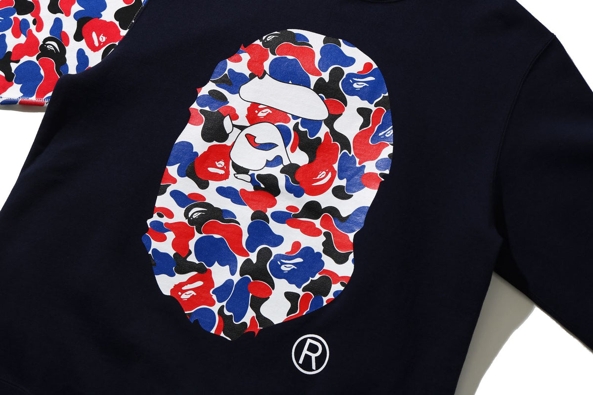 BAPE STOREÂ® LONDON CAMO WIDE CREWNECK