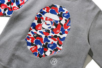 BAPE STOREÂ® LONDON CAMO WIDE CREWNECK