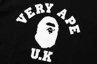 BAPE STORE LONDON VERY APE COLLEGE CREWNECK