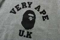 BAPE STORE LONDON VERY APE COLLEGE CREWNECK