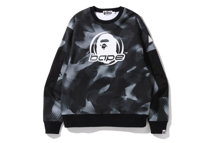 STROKE CAMO RELAXED FIT CREWNECK