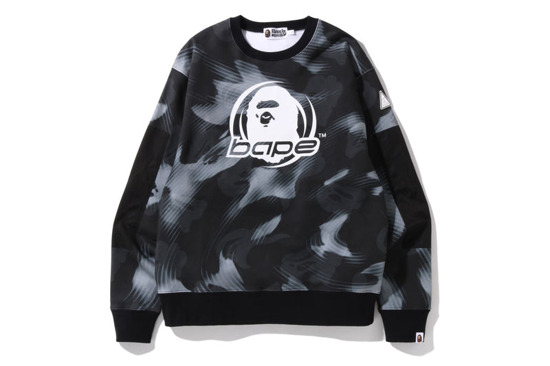 STROKE CAMO RELAXED FIT CREWNECK