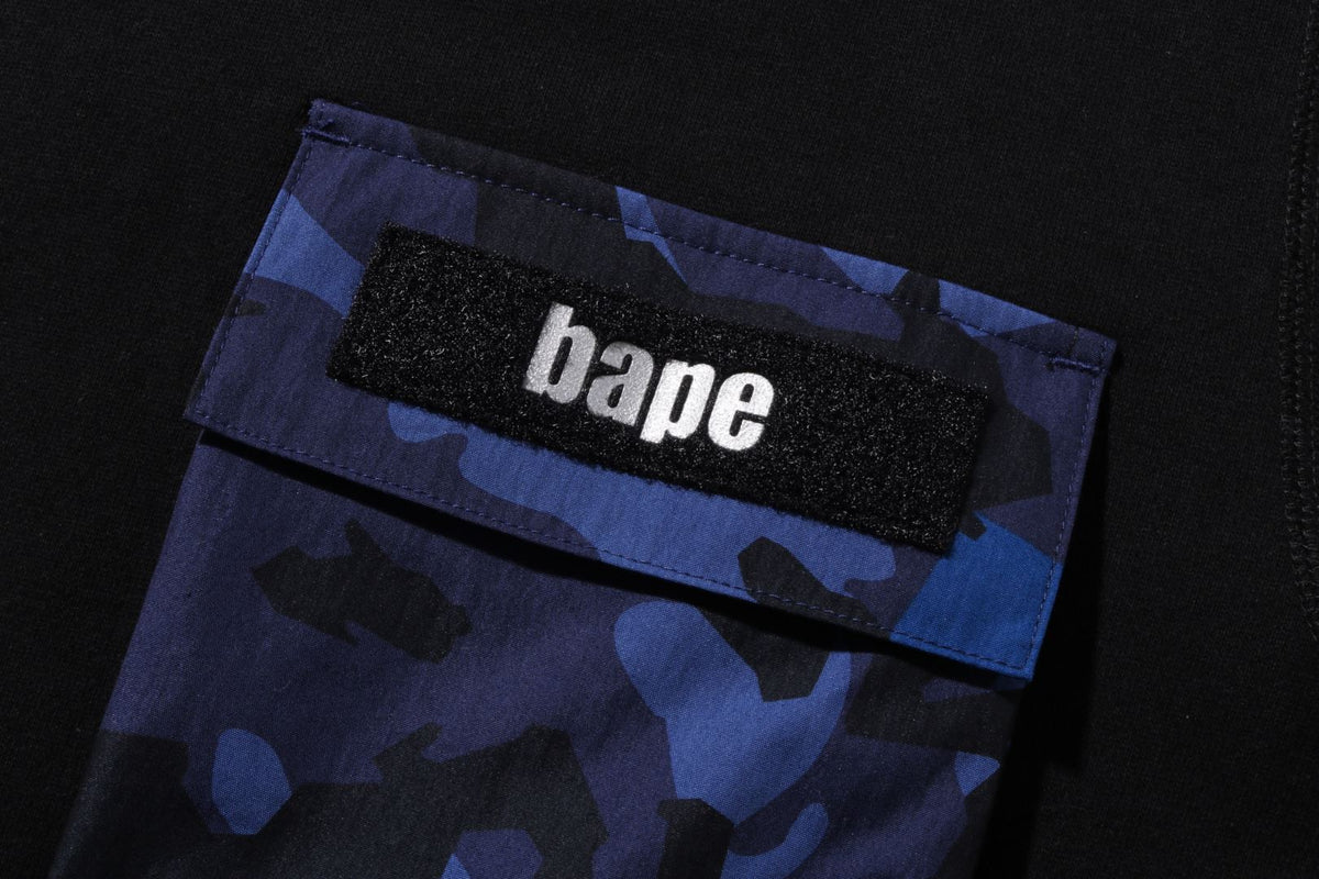SAND CAMO MULTI POCKET CREWNECK