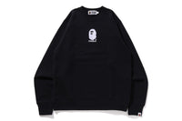 BY BATHING APE EMBROIDERY CREWNECK