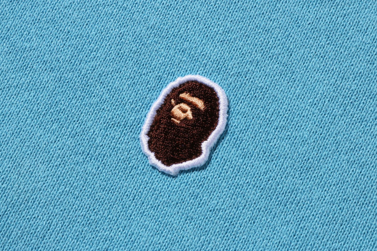 APE HEAD ONE POINT CROPPED HALF ZIP
