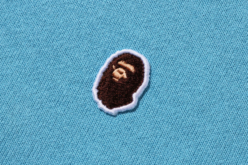 APE HEAD ONE POINT CROPPED HALF ZIP