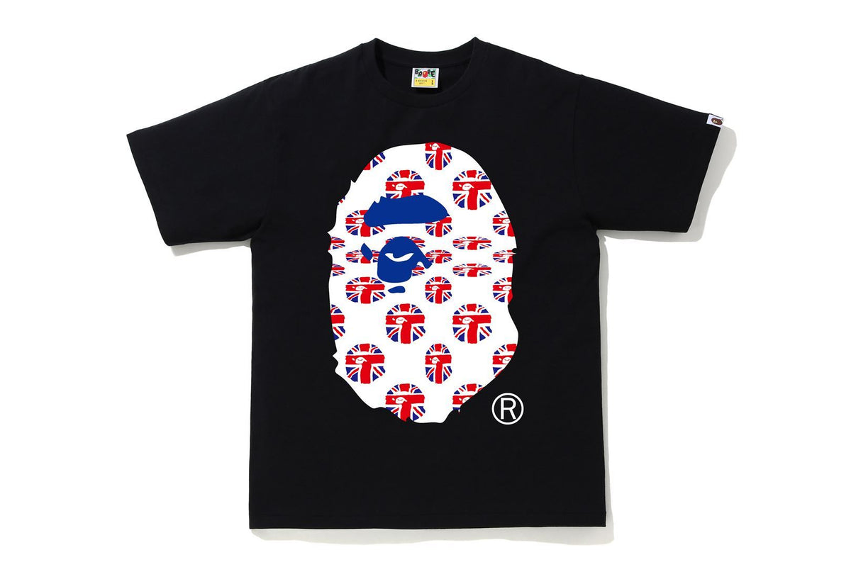 BAPE STOREÂ® LONDON UNION JACK TEE