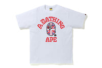 BAPE STOREÂ® LONDON UNION JACK COLLEGE TEE