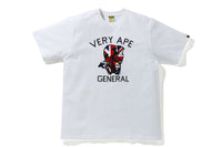 BAPE STORE LONDON VERY APE COLLEGE GENERAL TEE