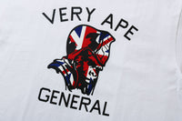 BAPE STORE LONDON VERY APE COLLEGE GENERAL TEE