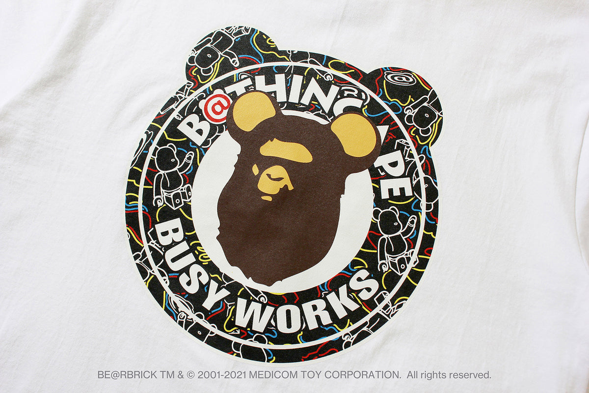 MEDICOM TOY CAMO BE@R BUSY WORKS TEE