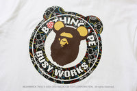 MEDICOM TOY CAMO BE@R BUSY WORKS TEE