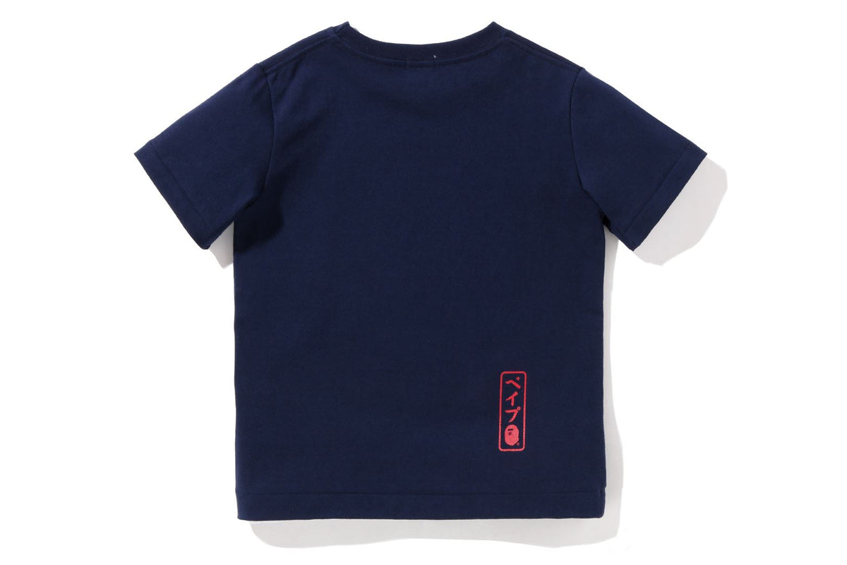 BAPE KIDS KOINOBORI CARP FLAGS APE HEAD TEE