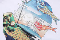 BAPE KIDS KOINOBORI CARP FLAGS APE HEAD TEE