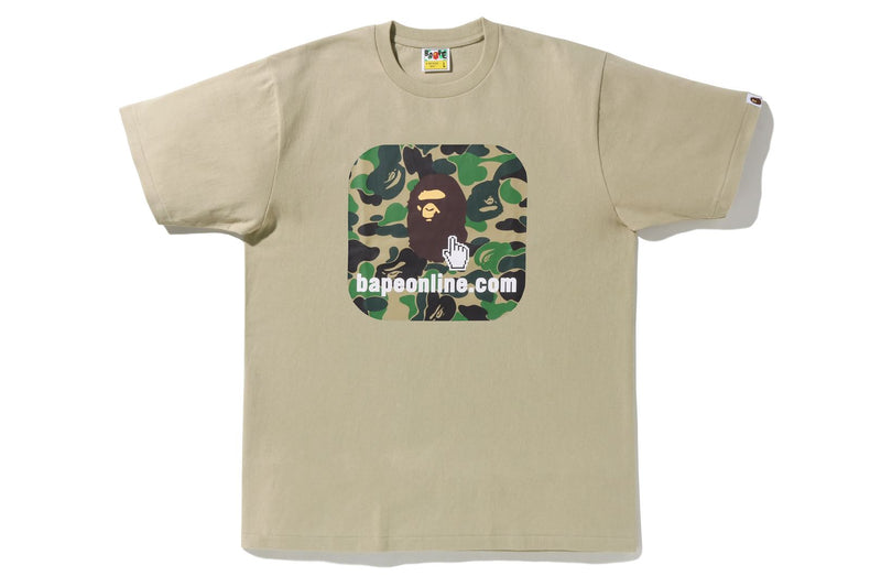 BAPE MENS ABC CAMO BAPE ONLINE T-SHIRT