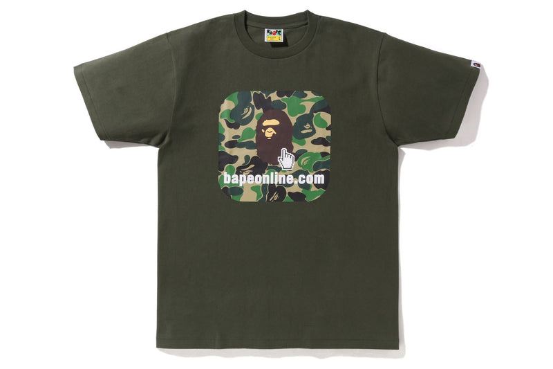 BAPE MENS ABC CAMO BAPE ONLINE T-SHIRT