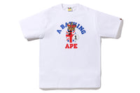 BAPE STOREÂ® LONDON 1ST ANNIV. UNION JACK COLLEGE TEE