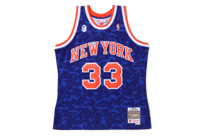 BAPEÂ® X MITCHELL & NESS NEW YORK KNICKS JERSEY TANK TOP