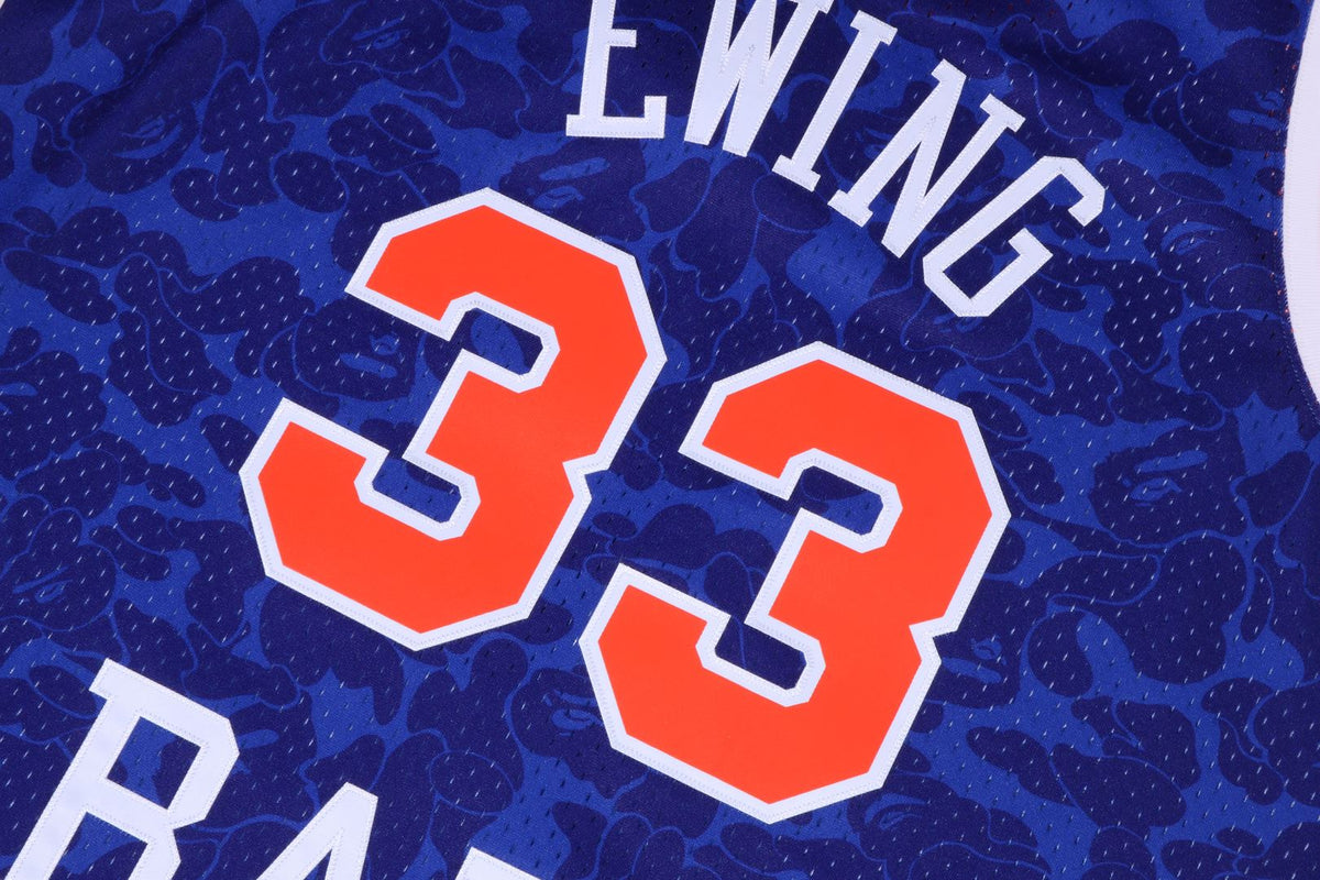 BAPEÂ® X MITCHELL & NESS NEW YORK KNICKS JERSEY TANK TOP