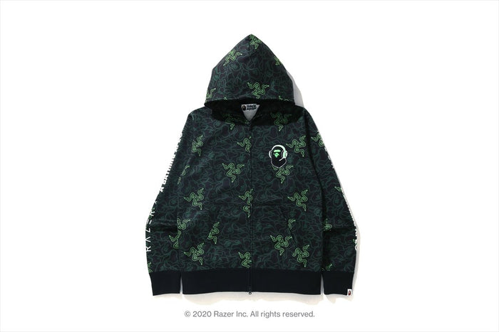 BAPEÂ® X RAZER FULL ZIP HOODIE
