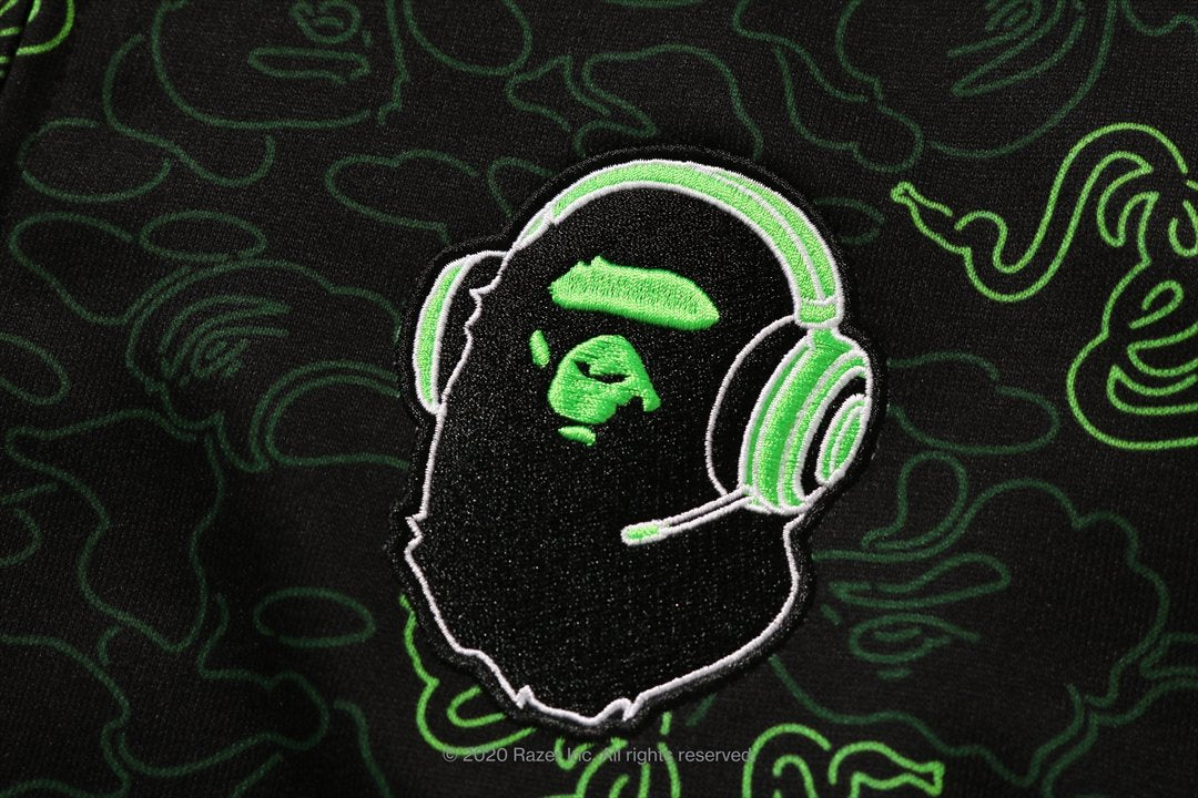 BAPEÂ® X RAZER FULL ZIP HOODIE