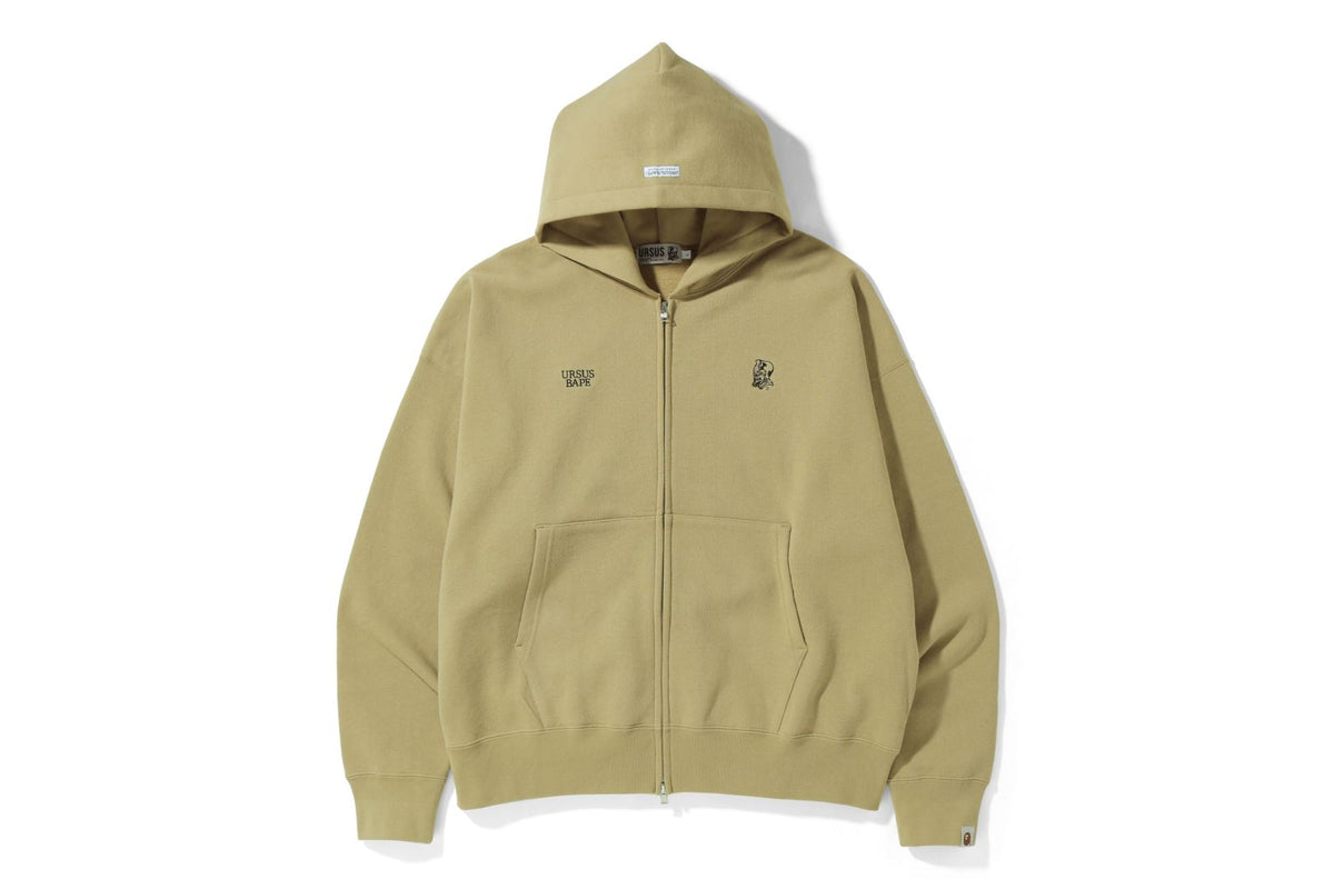 URSUS LOOSE FIT ZIP UP HOODIE