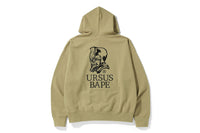 URSUS LOOSE FIT ZIP UP HOODIE