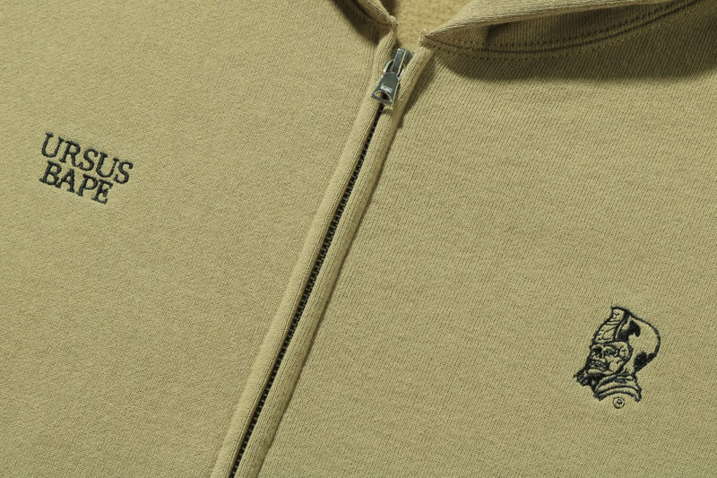 URSUS LOOSE FIT ZIP UP HOODIE
