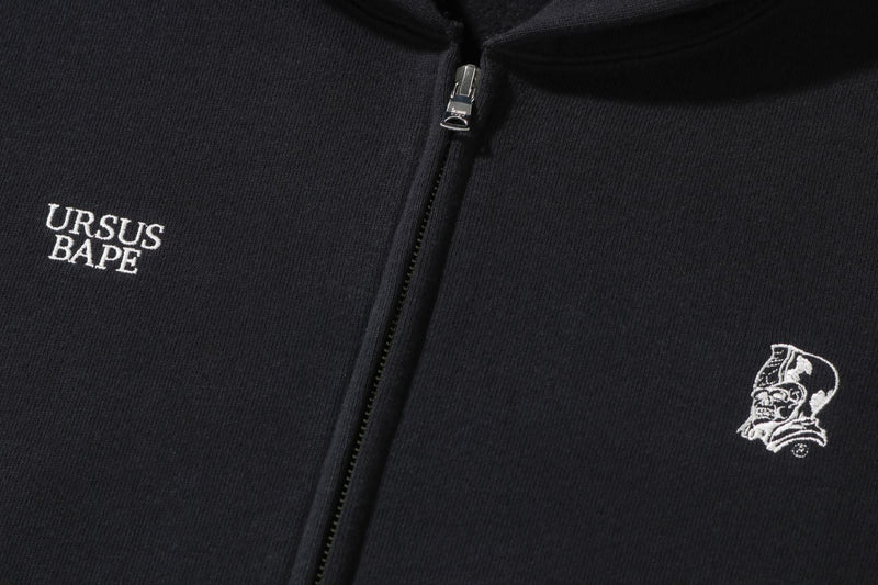 URSUS LOOSE FIT ZIP UP HOODIE