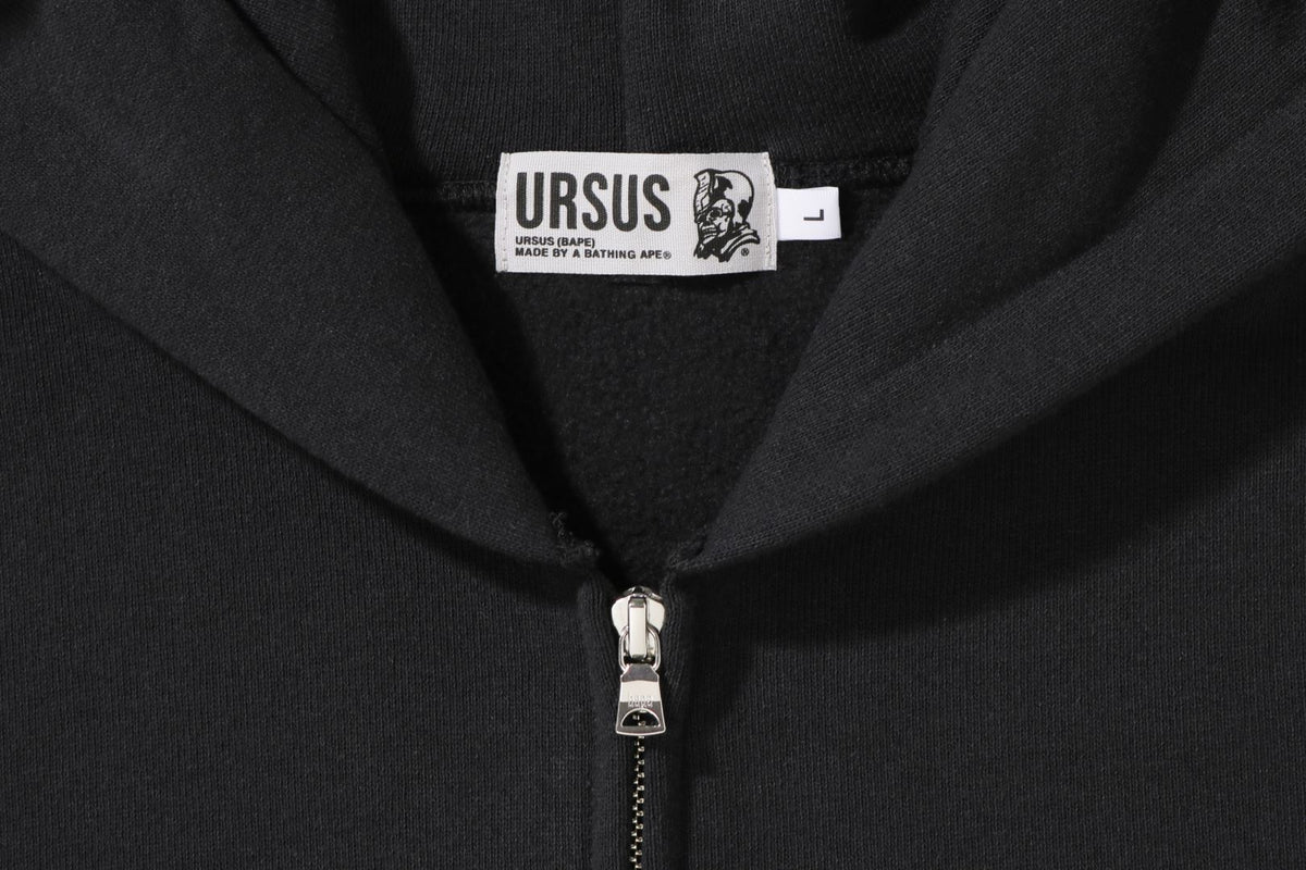 URSUS LOOSE FIT ZIP UP HOODIE