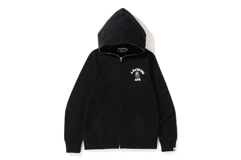 COLLEGE ONE POINT FULL ZIP HOODIE