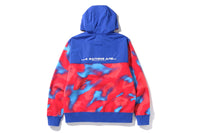 STROKE CAMO RELAXED FIT ZIP HOODIE