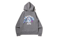 MARBLE CAMO LIQUID COLLEGE FULL ZIP HOODIE