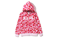 ABC CAMO BAPE FULL ZIP HOODIE